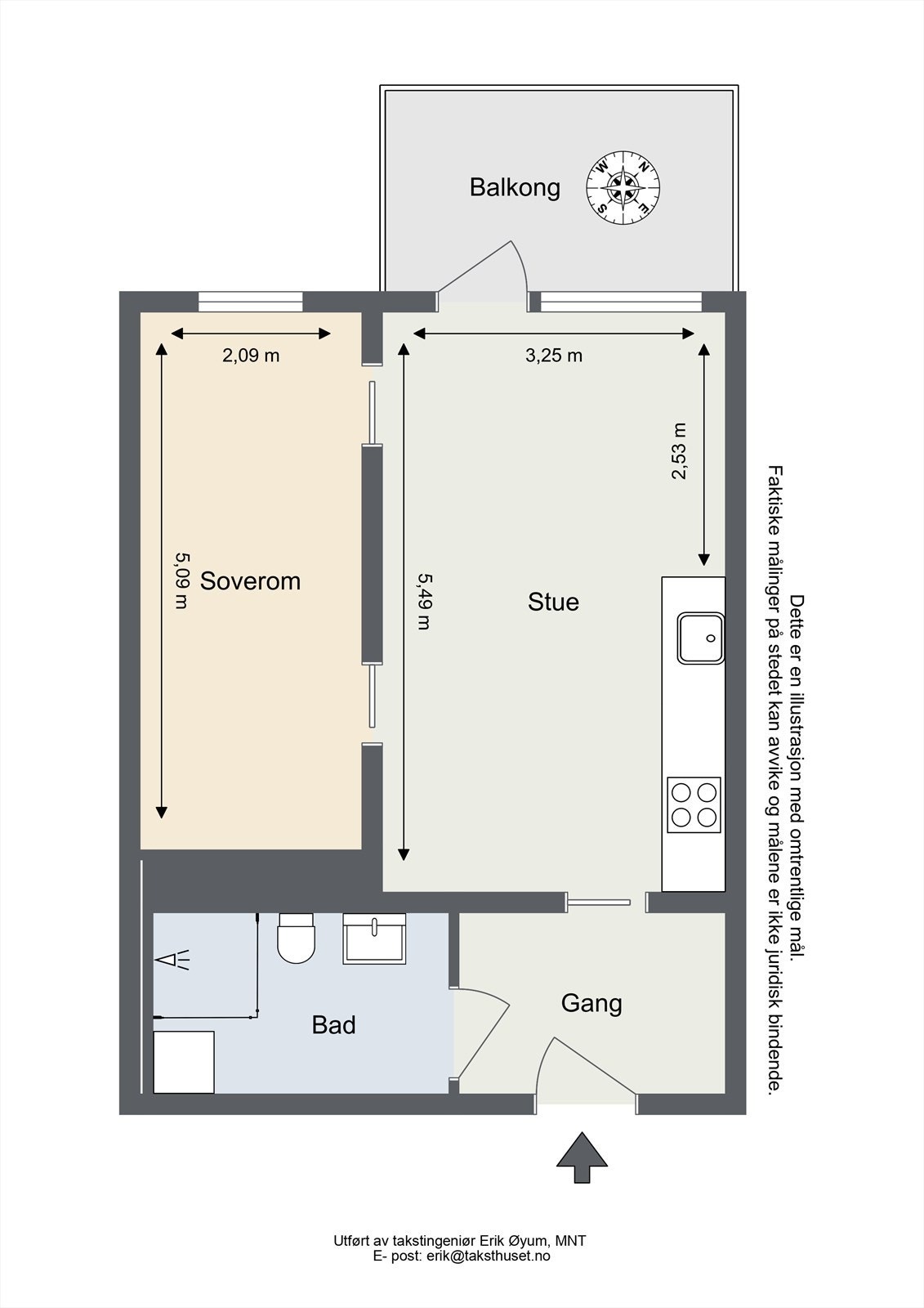 Plantegning. Galleribilde