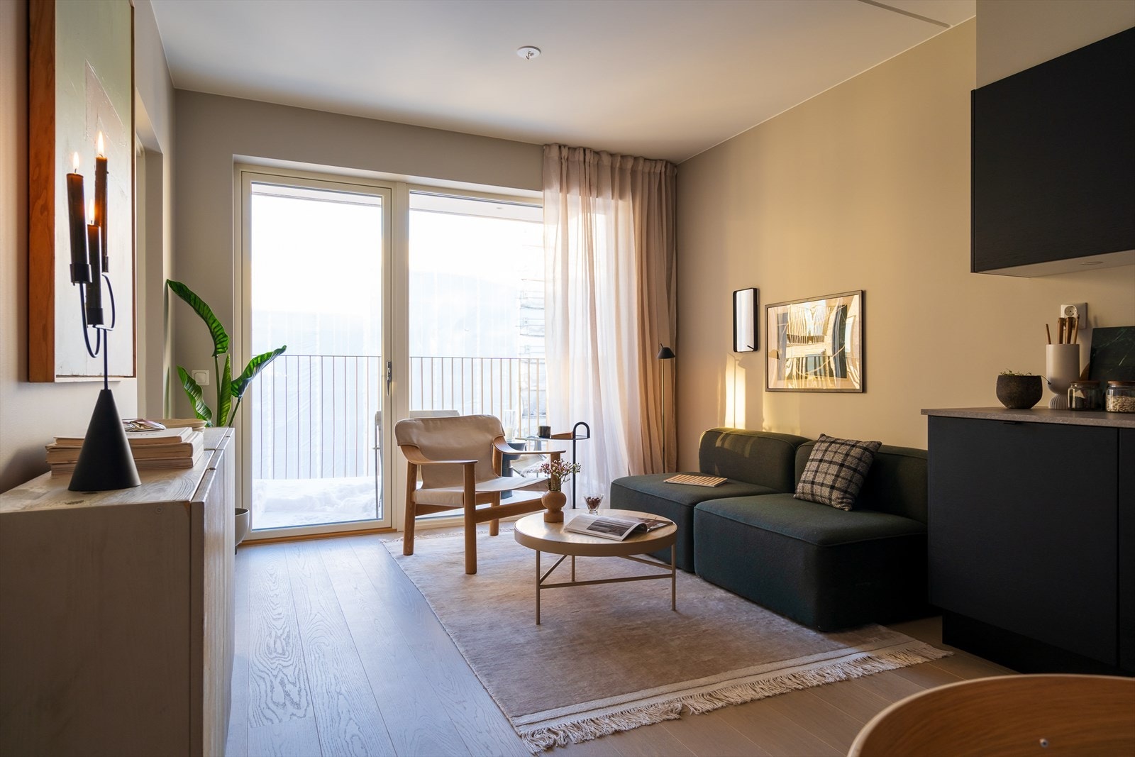 Bygget stod ferdig i slutten av 2023 og en del av det populære boligprosjektet "Gregers kvartal". Galleribilde