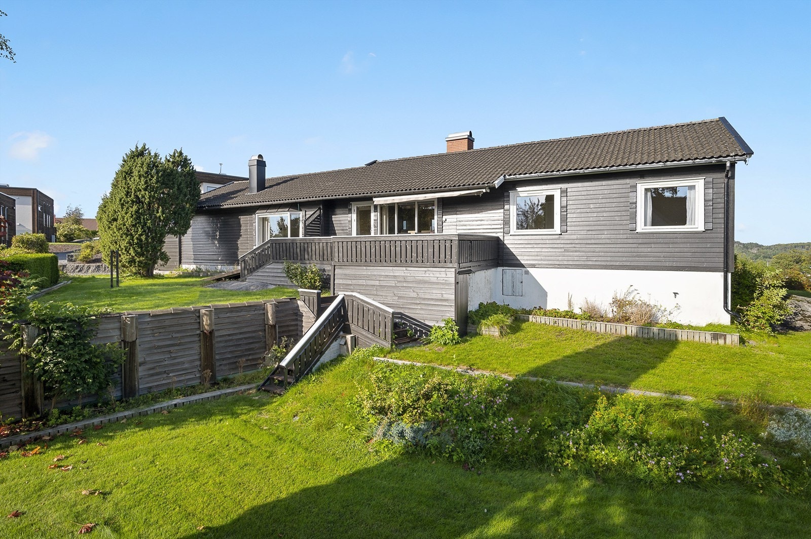 Hagen er delt i ulike nivåer. Galleribilde