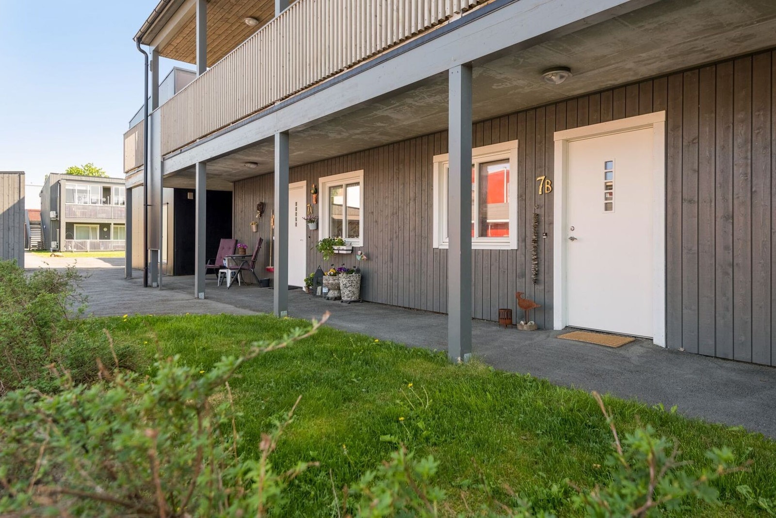 Takoverbygd inngangsparti. Galleribilde