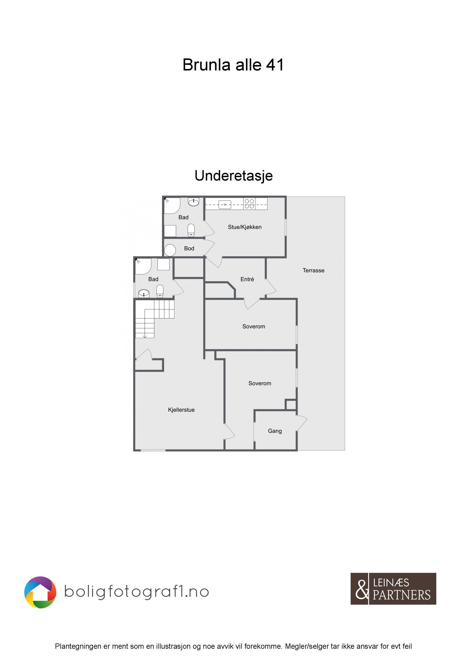 Plantegning Galleribilde