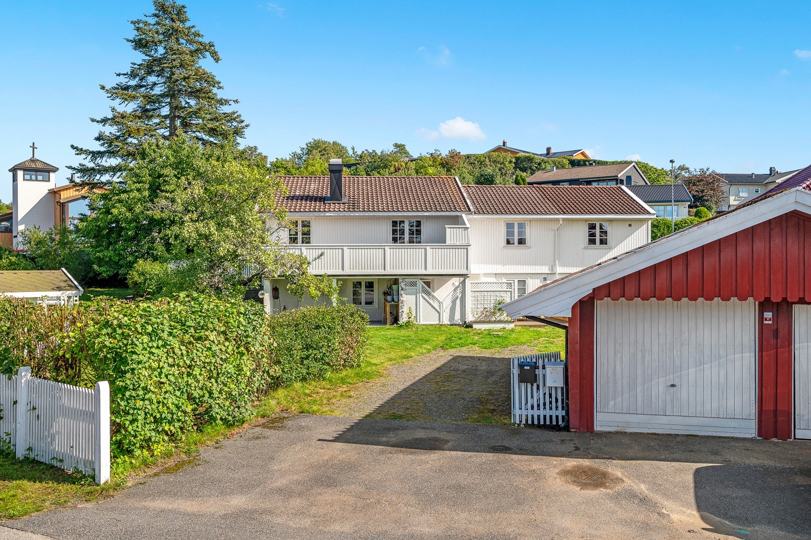 Eiendommen ha adkomst fra Vardeveien Galleribilde