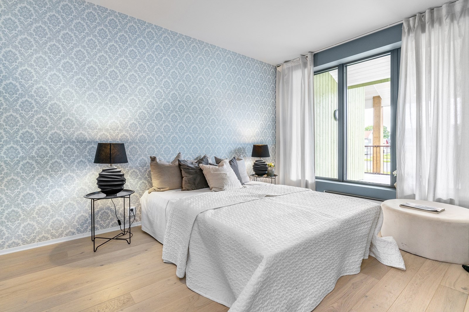 Hovedsoverom har god plass til dobbeltseng og klesskap. Galleribilde