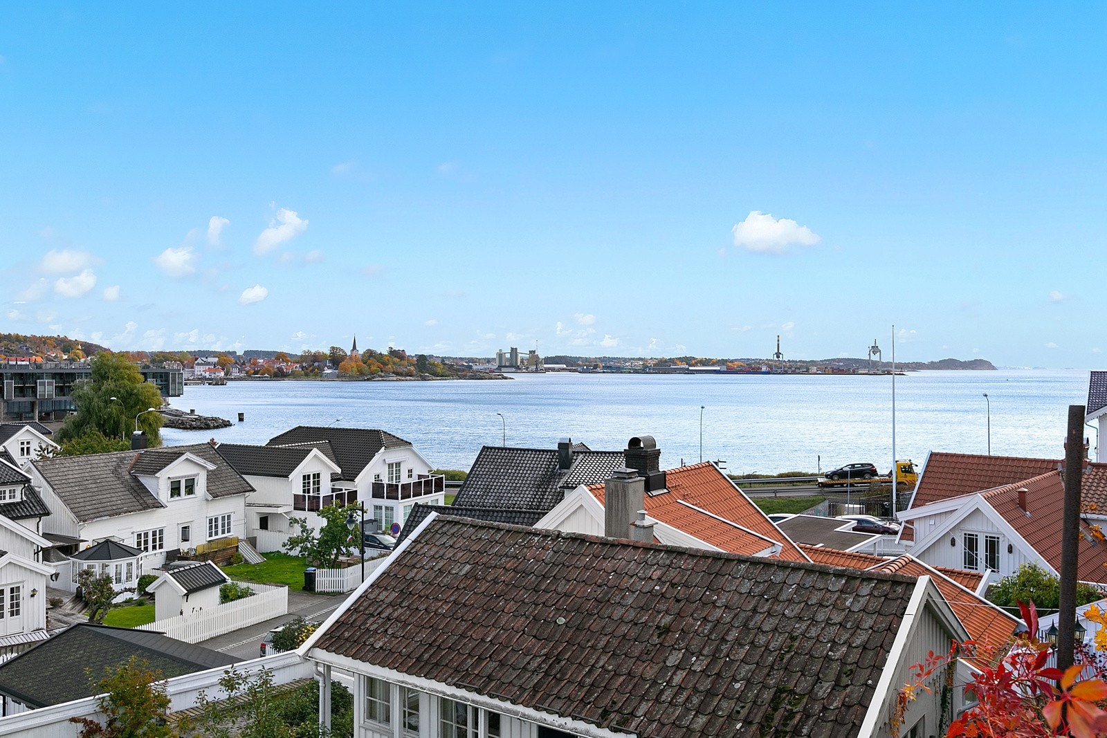 Utsikt utover Larviksfjorden Galleribilde