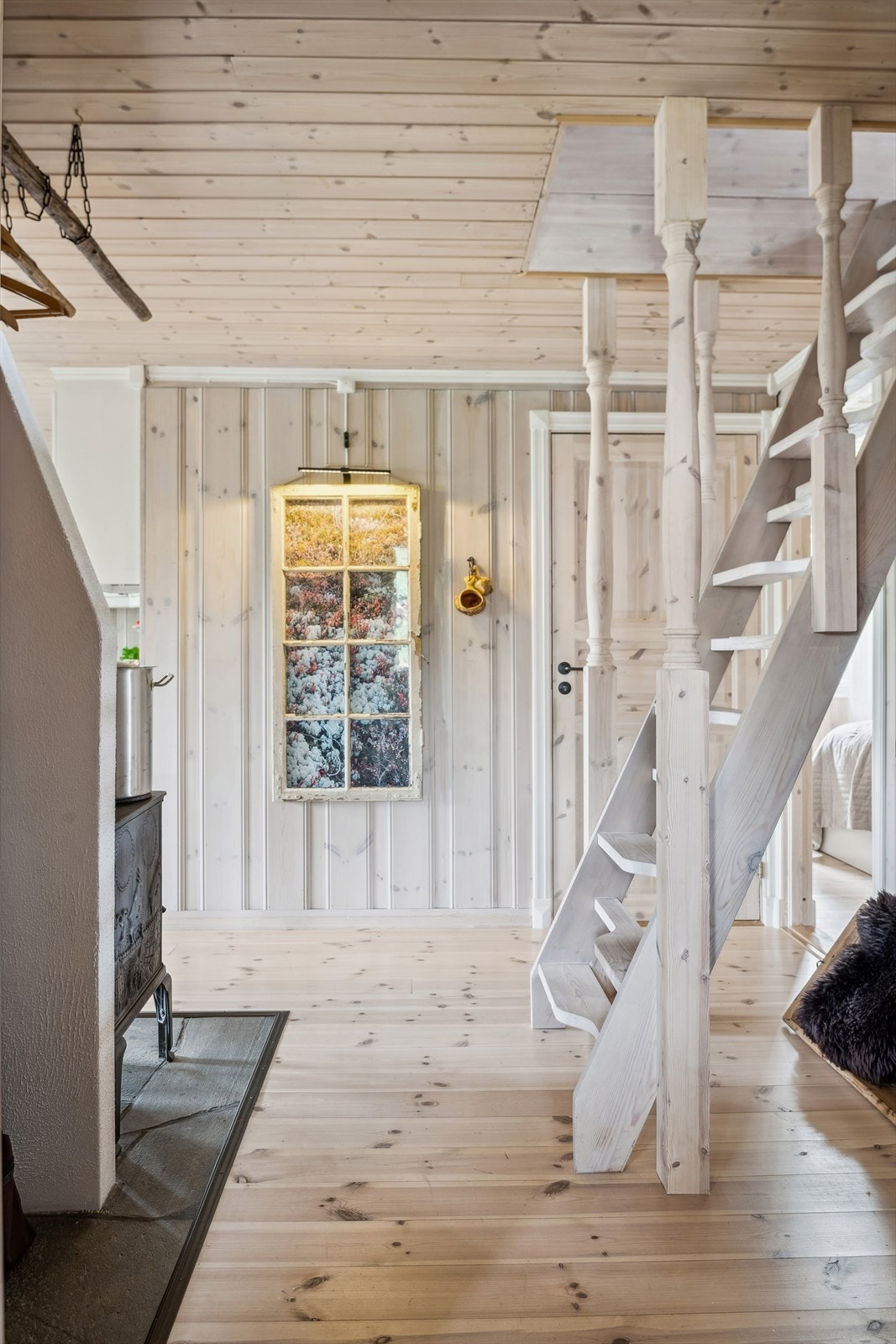 Trappegang til hems og soverom. Galleribilde