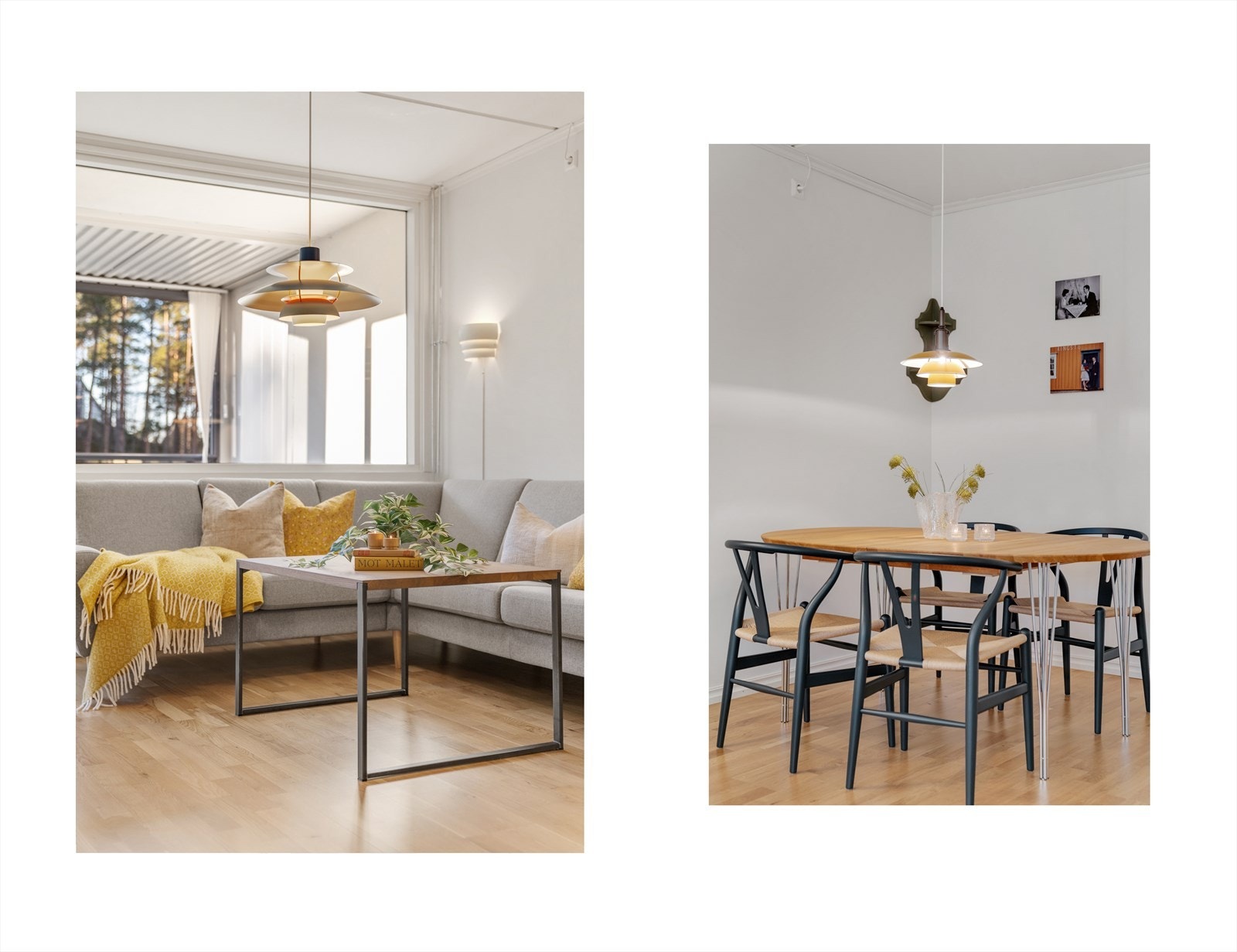 - Stuen måler 23m² og har god plass til å innrede med sofagruppe og spisebord i hver sin naturlige sone - Galleribilde