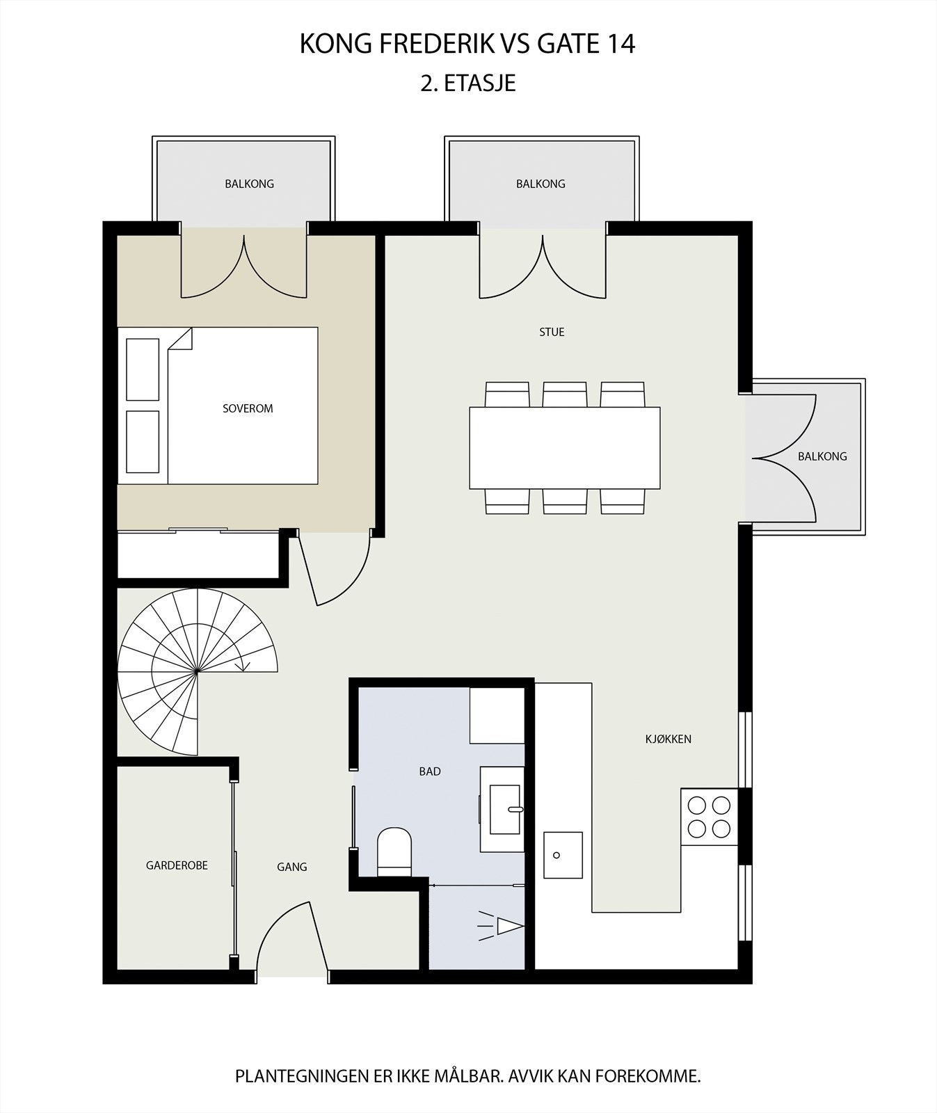 Plantegning2ETG Galleribilde