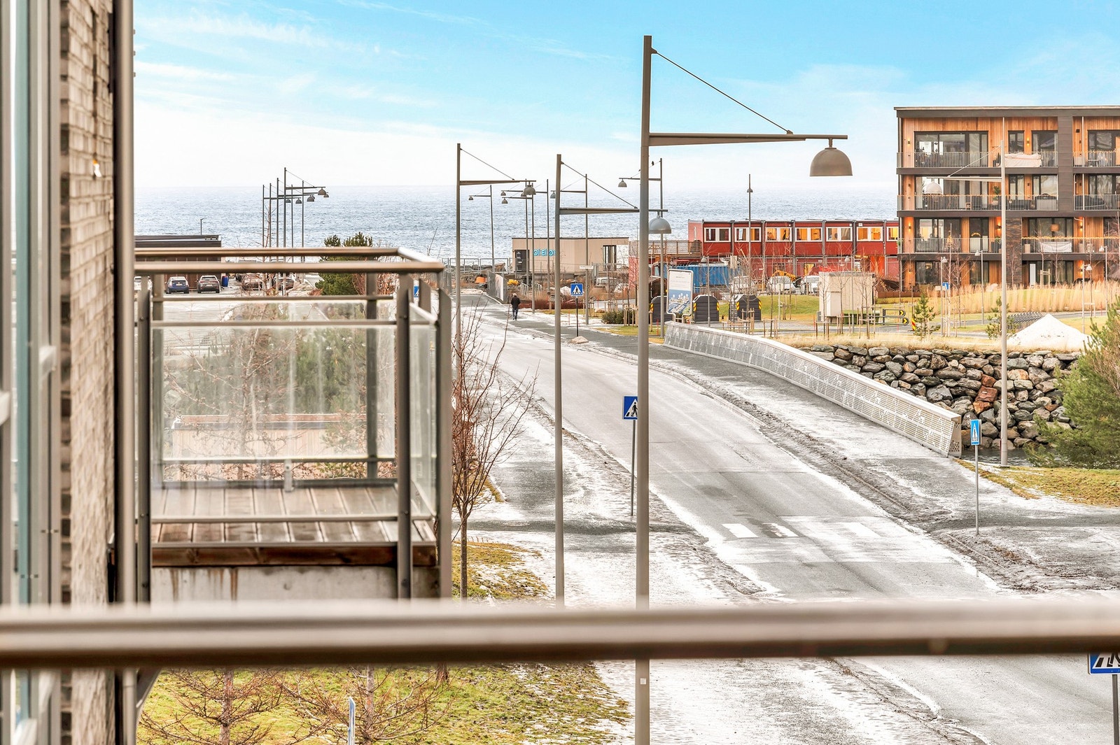 Balkongen er på 3,6 kvm. Galleribilde