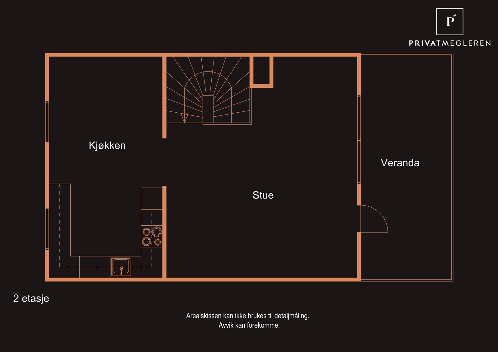 Plantegning av 2. etg. Galleribilde