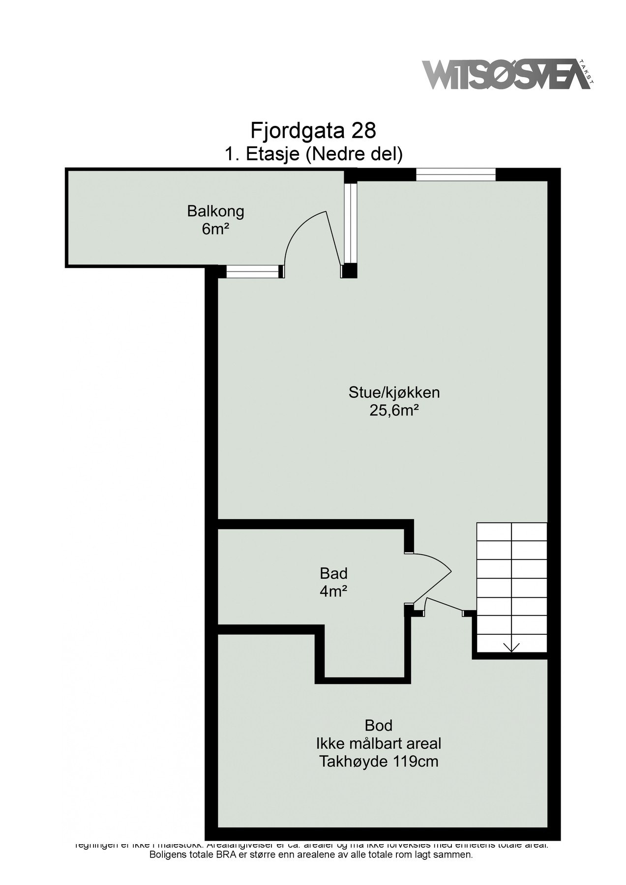 Plantegning. 1.etasje Galleribilde