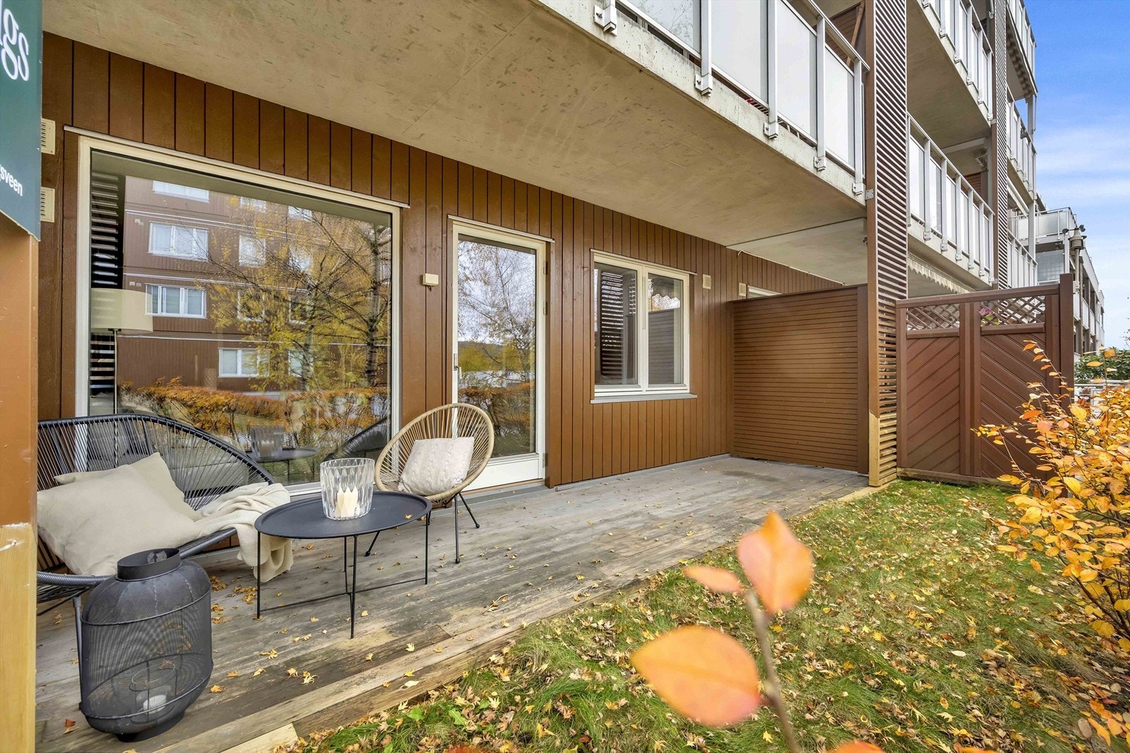 Pen 2-romsleilighet m trappefri adkomst - God planløsning - Heis - Terrasse - Garasje Galleribilde