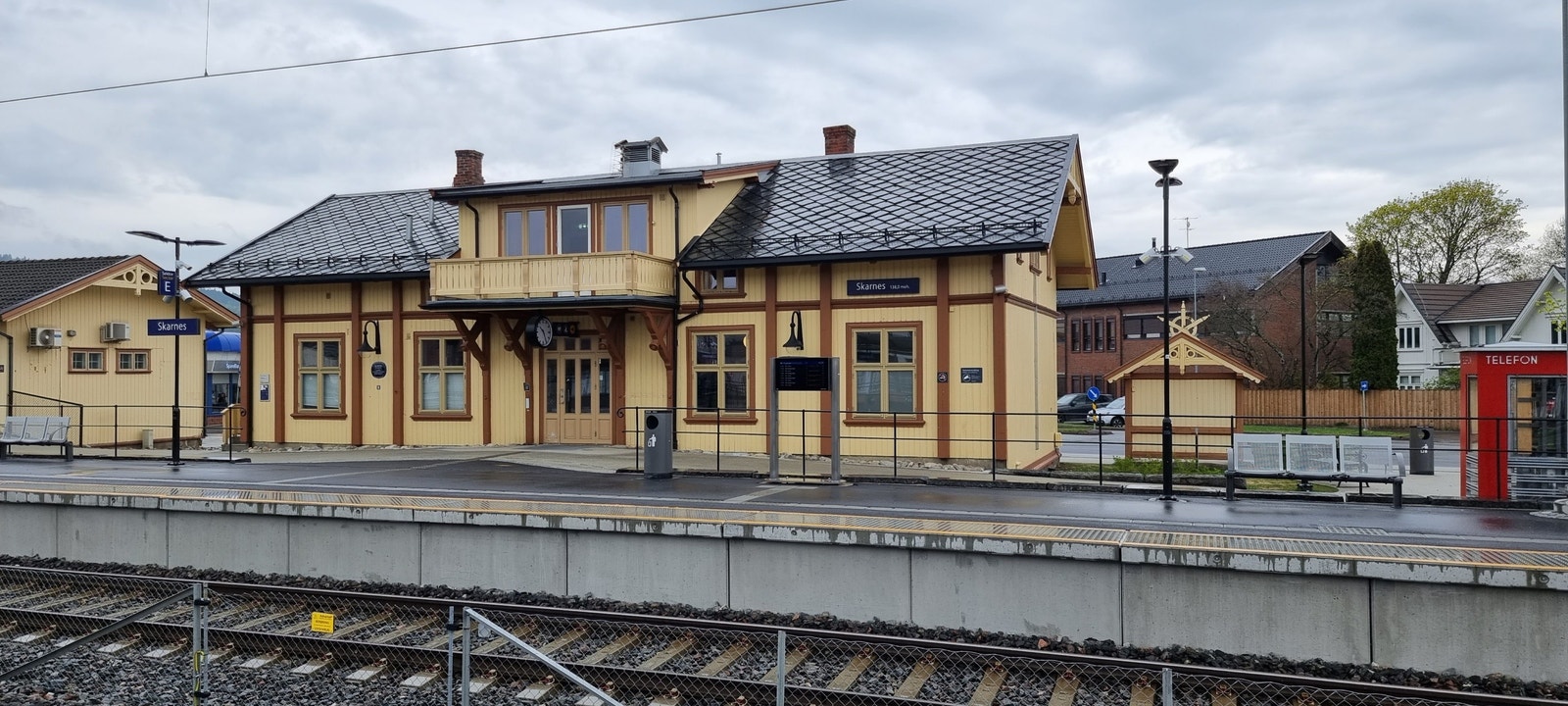 Kort veg til Skarnes Stasjon Galleribilde