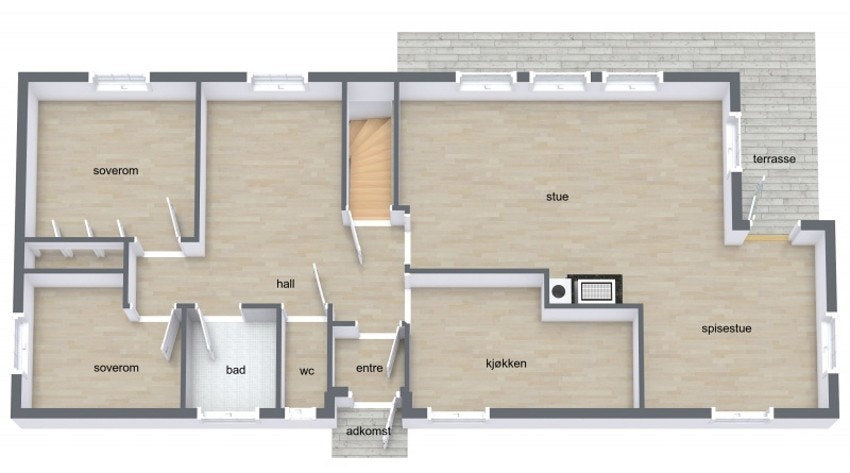 Helgerudvegen_8_1_2 Galleribilde