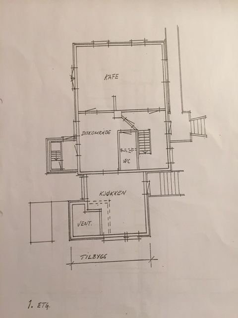 Plan 1. etasje Galleribilde