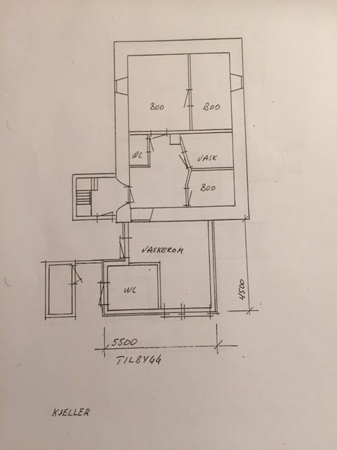 Plan kjeller Galleribilde