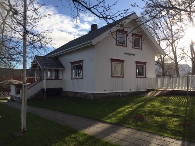 Fasade mot Nord (ny taktekking april 2022) Galleribilde