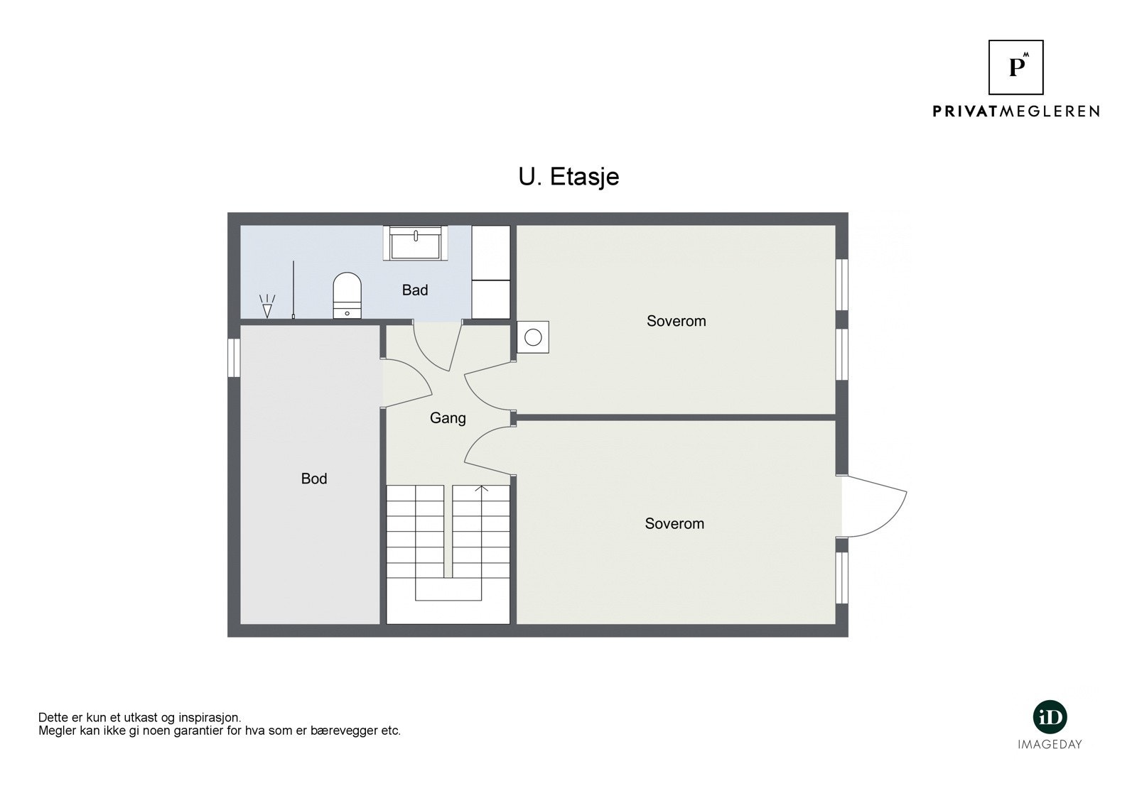 Plantegning U.etg Galleribilde