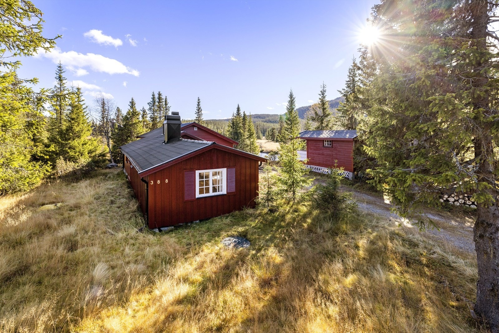 Skjermet beliggenhet på Buin. Galleribilde