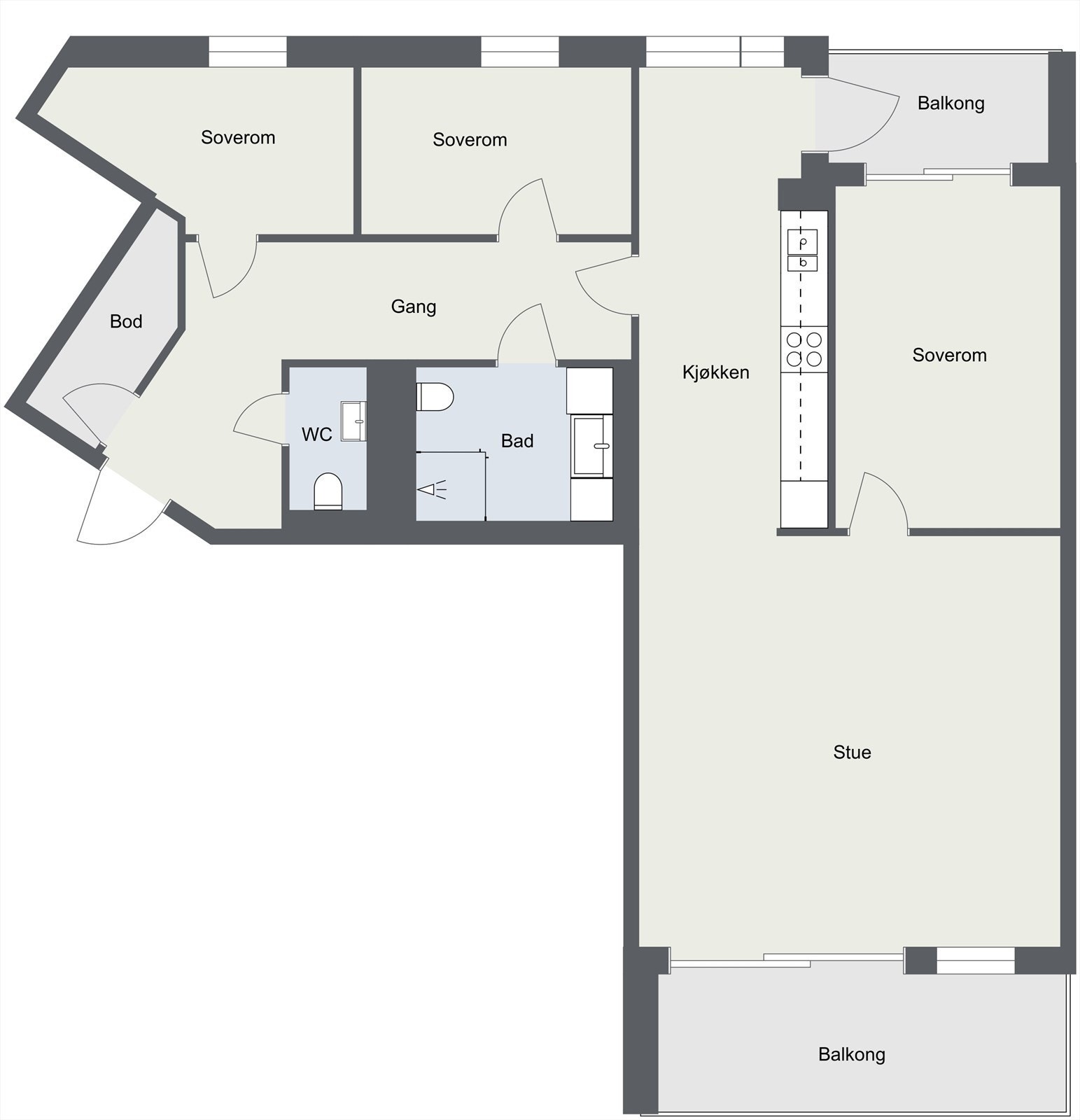 Sørengkaia 21 5etg - 5.etasje ( alternative) - 2D Floor Plan.jpg Galleribilde