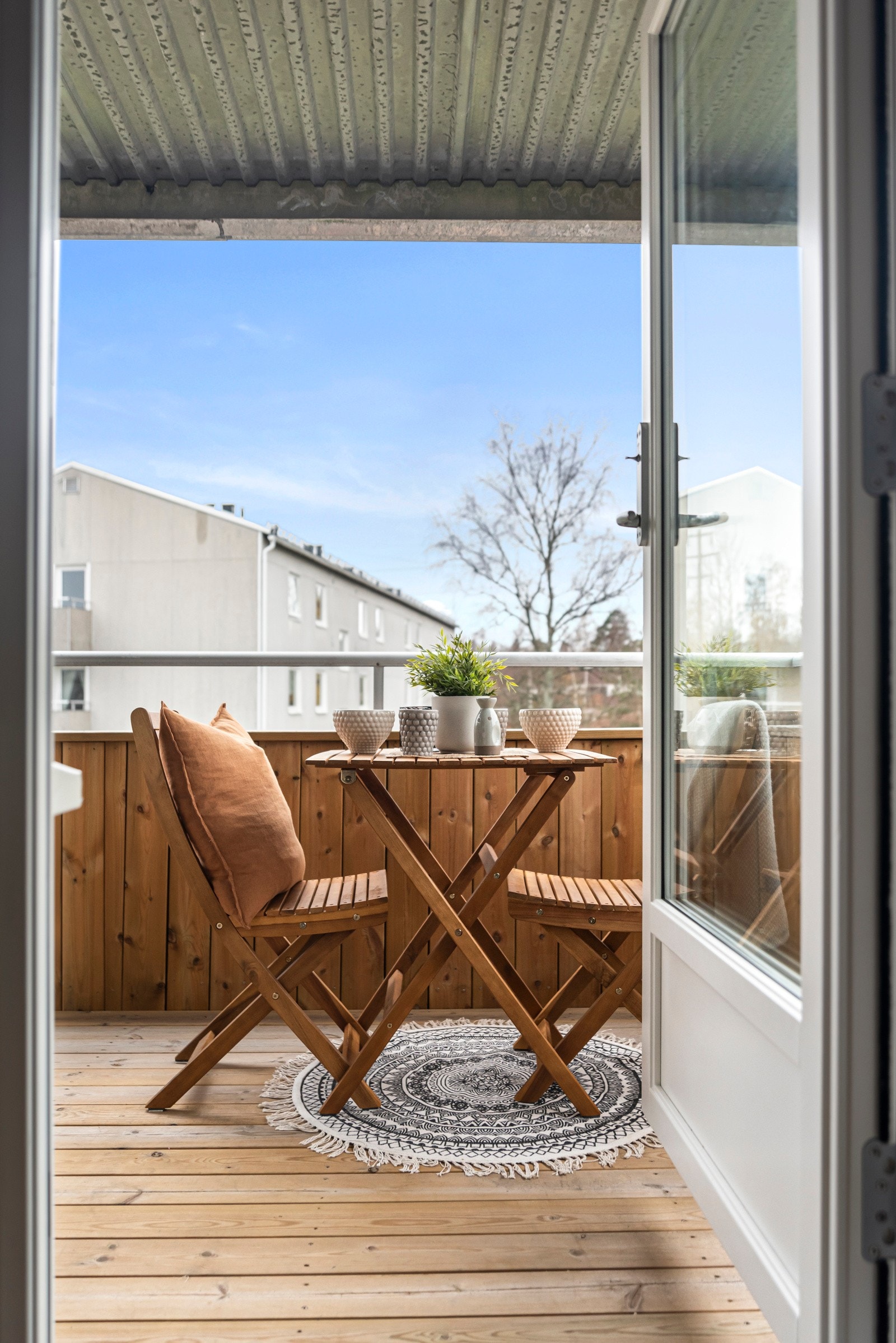 Leiligheten har utgang til to balkonger Galleribilde