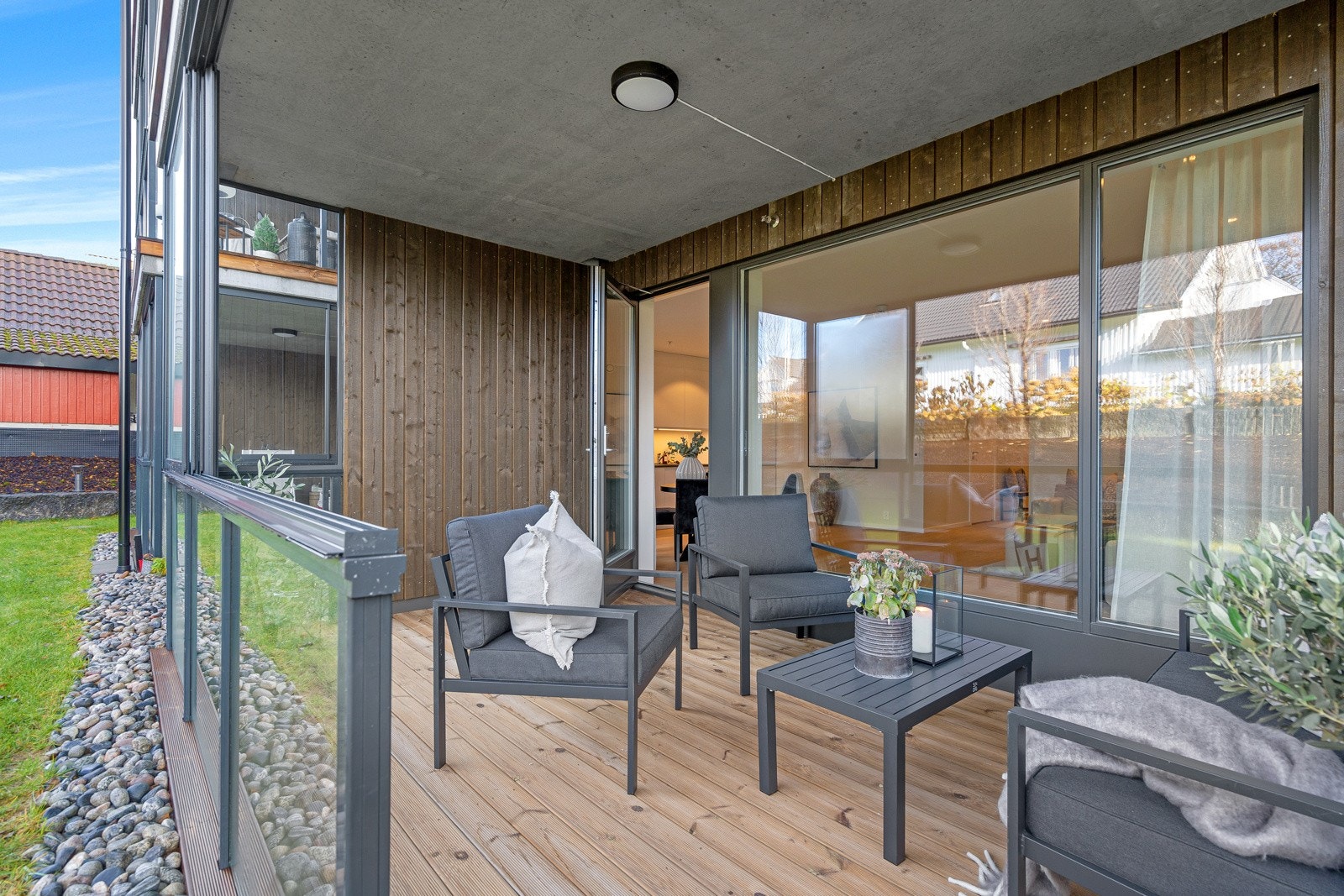 Innglasset terrasse - en perfekt stue nr. 2 Galleribilde