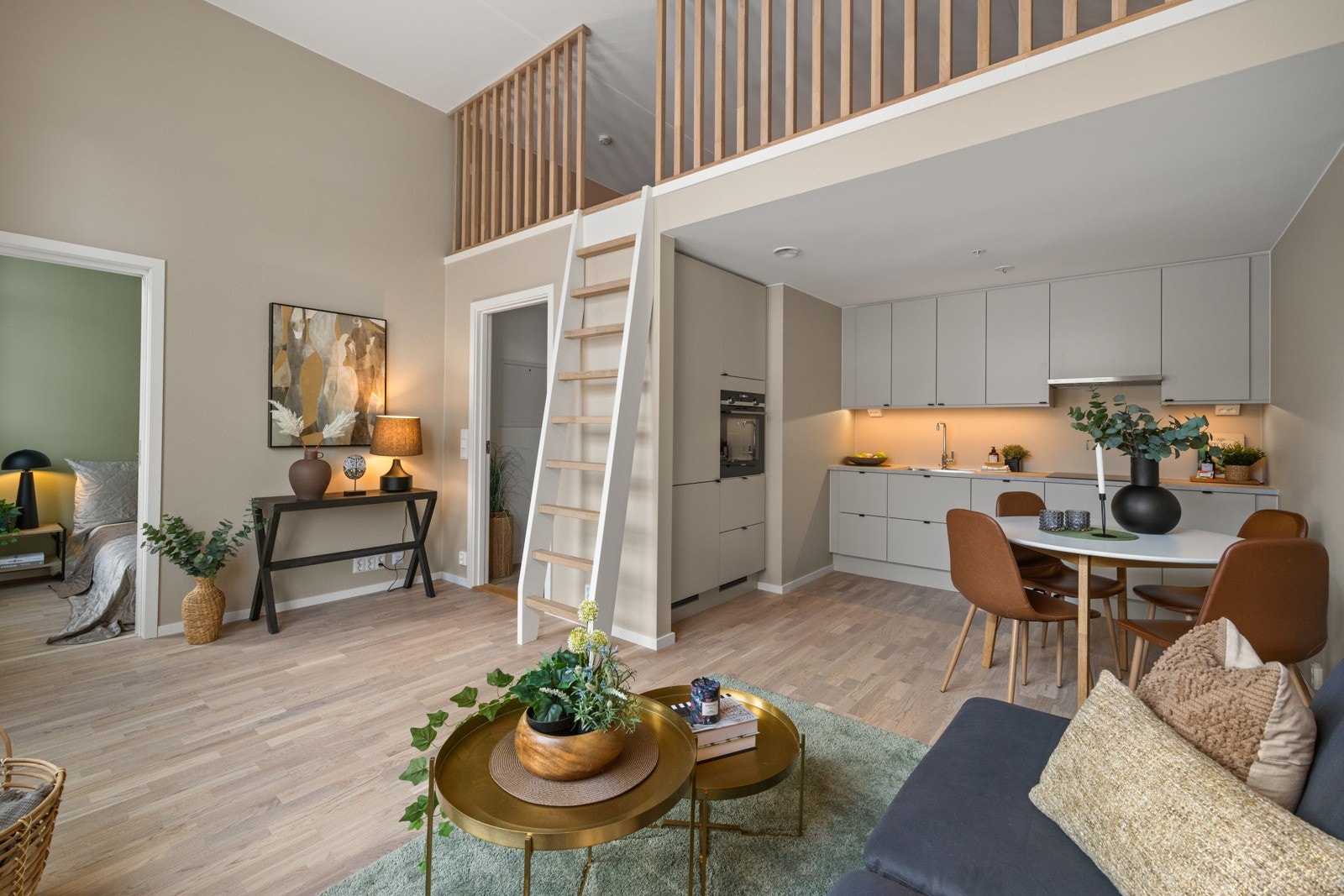 Oppvarming og varmtvann er inkludert i felleskostnadene. Galleribilde