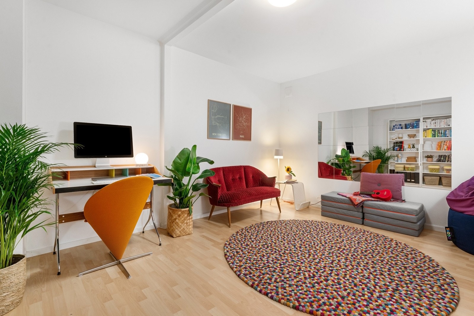 Innredet rom underetasjen (ikke godkjent for varig opphold). Galleribilde