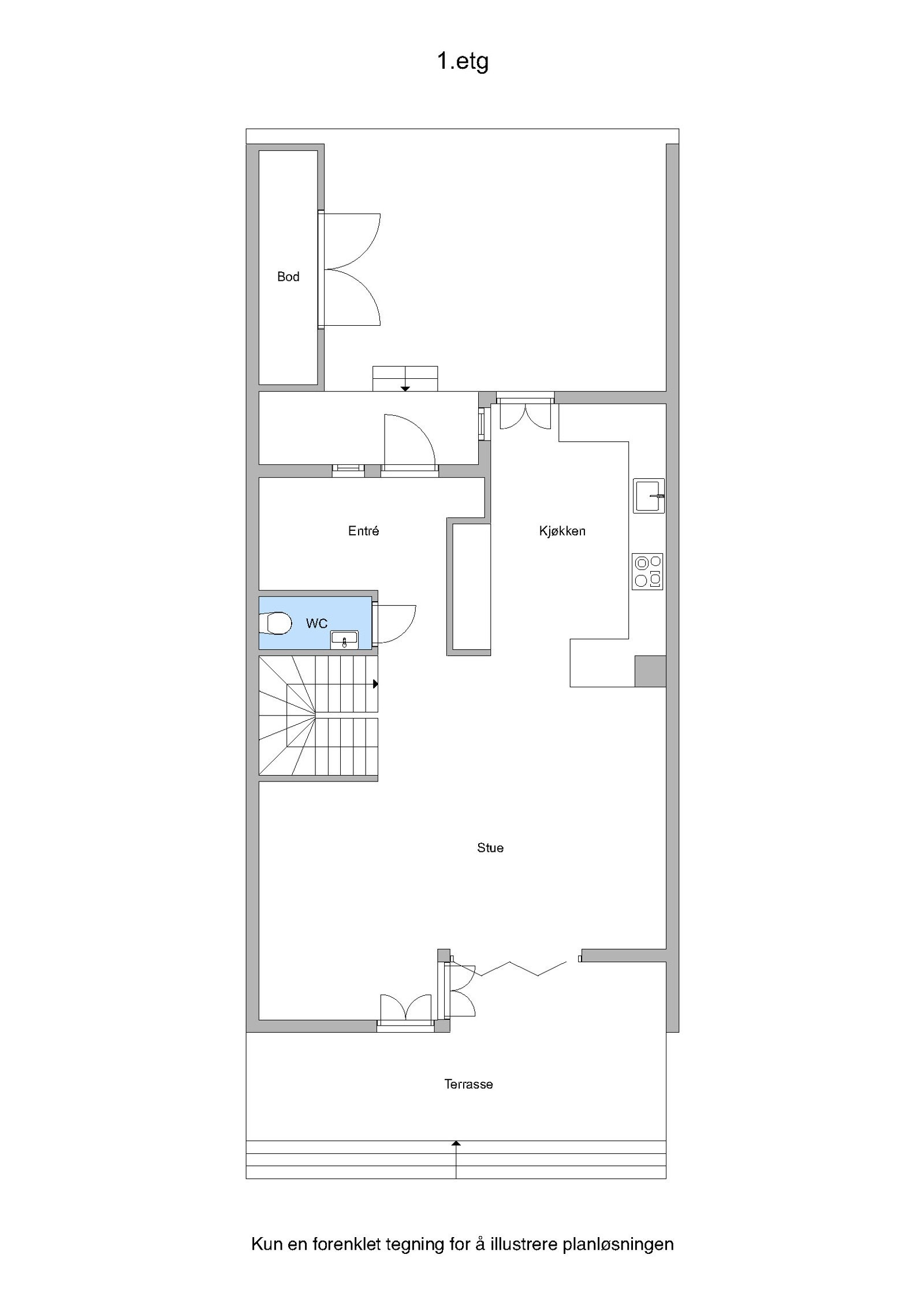 1. Etasje Galleribilde