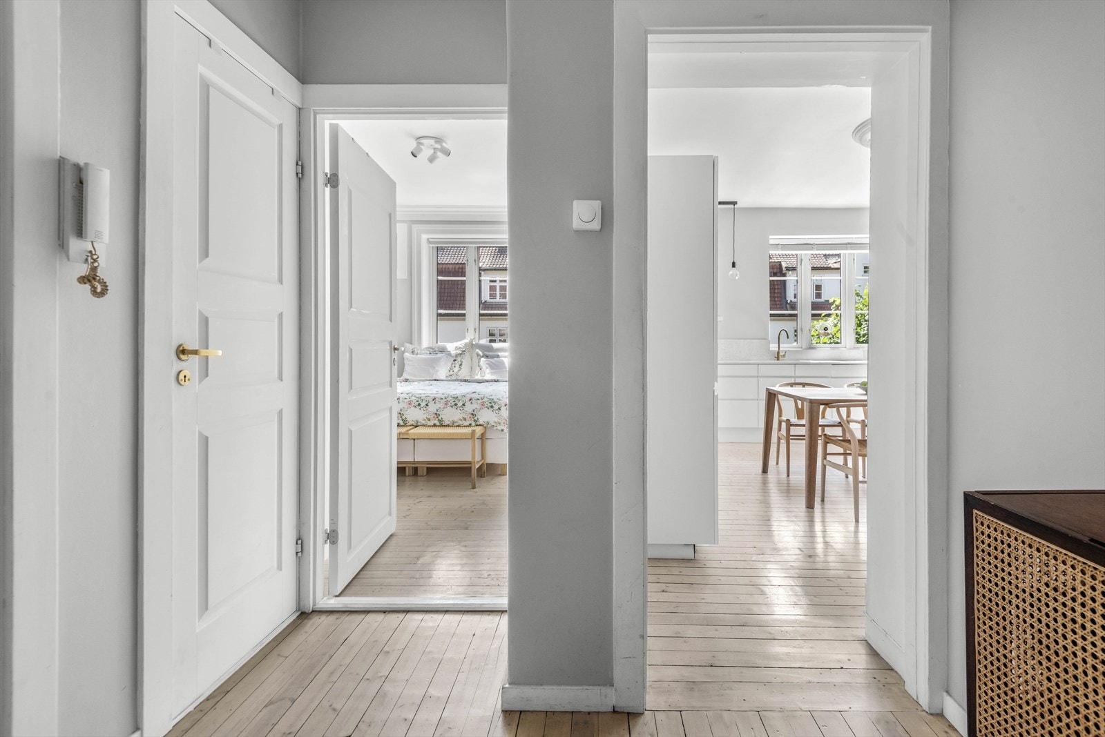 Oversiktsbilde fra gangen | Velkommen inn! Galleribilde