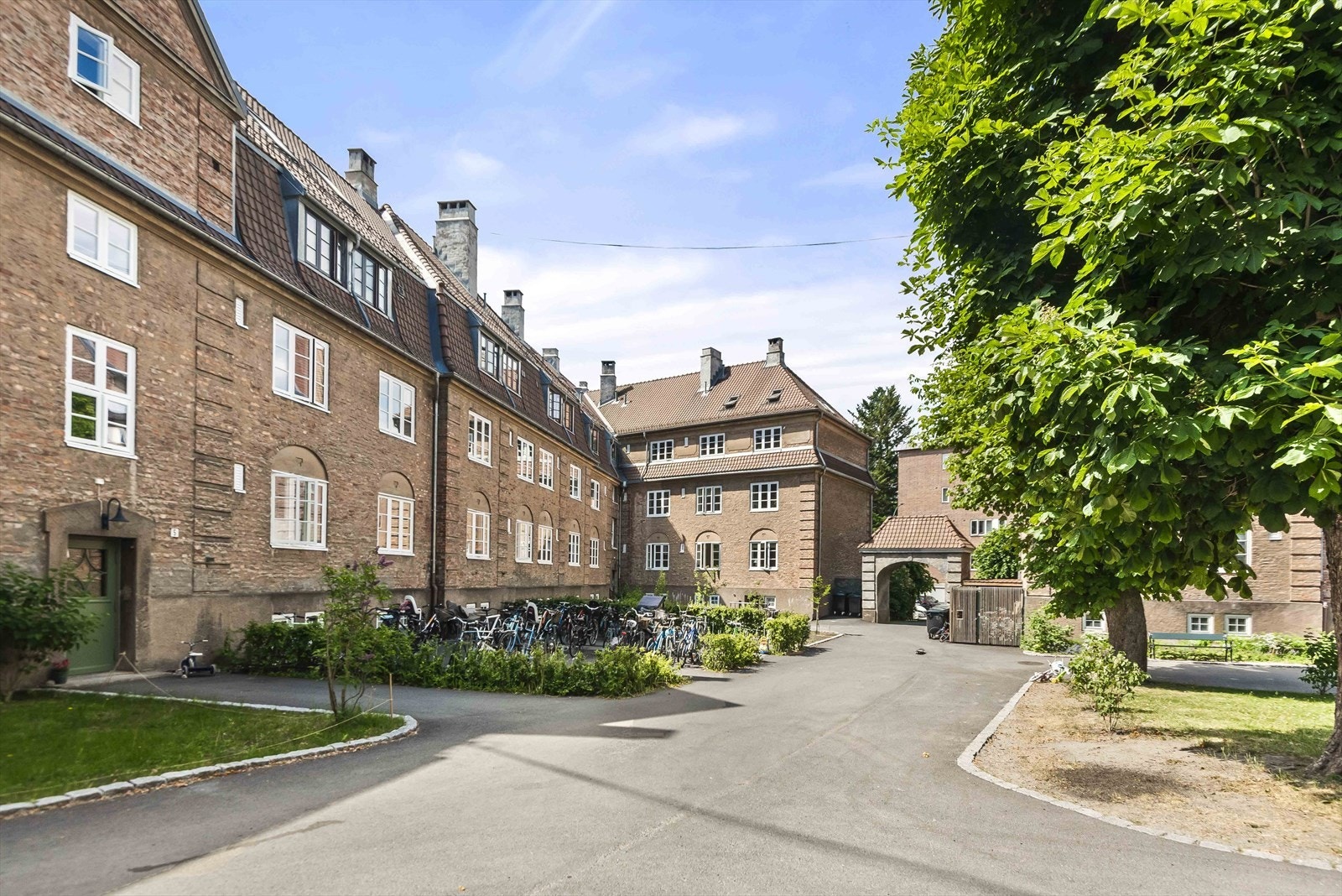 Praktisk sykkelstativ Galleribilde