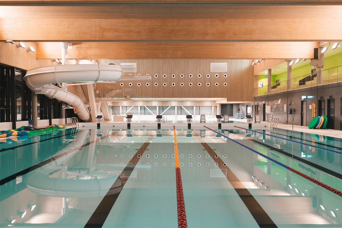 Vossabadet er blitt en populær attraksjon dagene når været ikke spiller på lag. Galleribilde