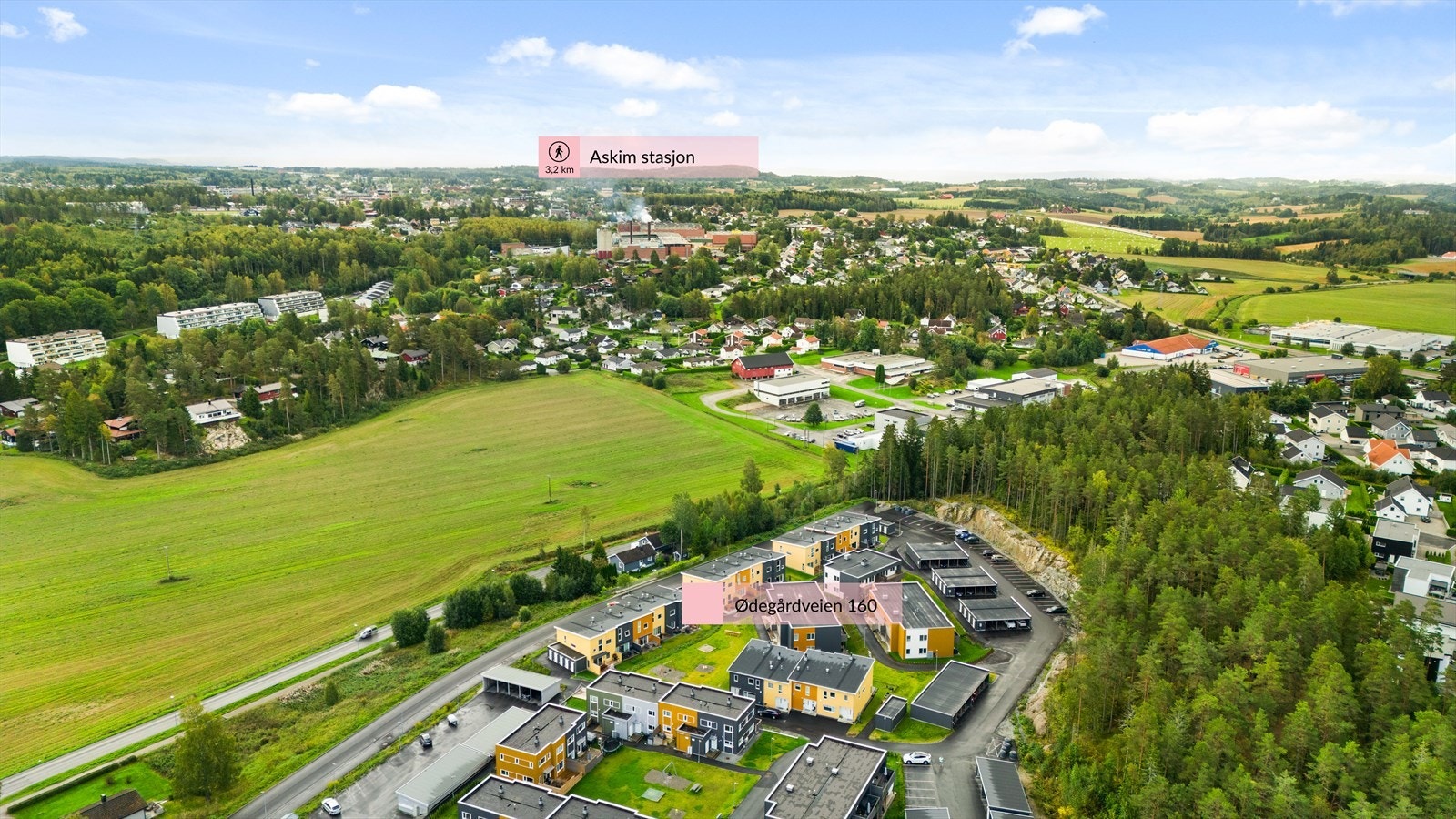 Dronefoto Galleribilde