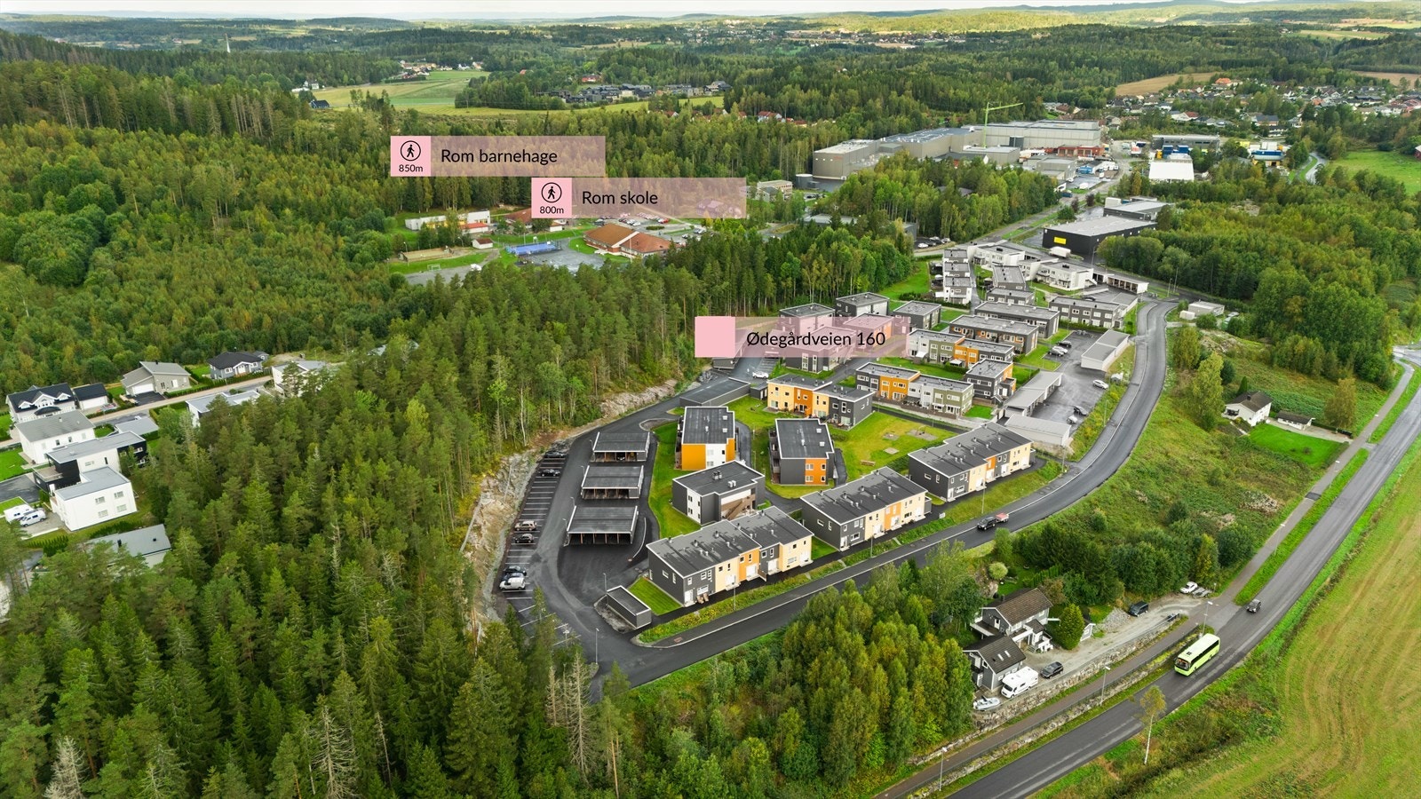 Dronefoto Galleribilde