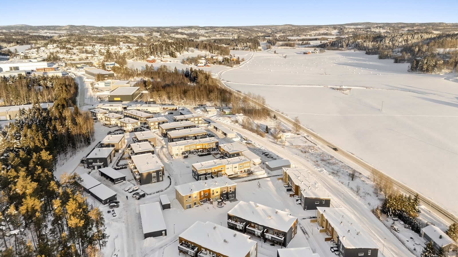 Dronefoto Galleribilde