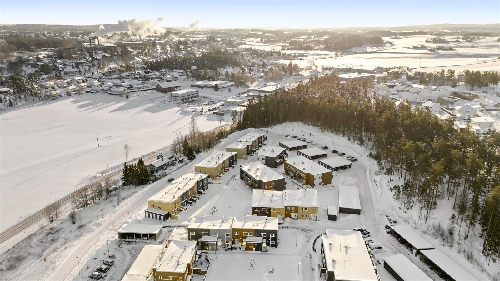 Dronefoto Galleribilde