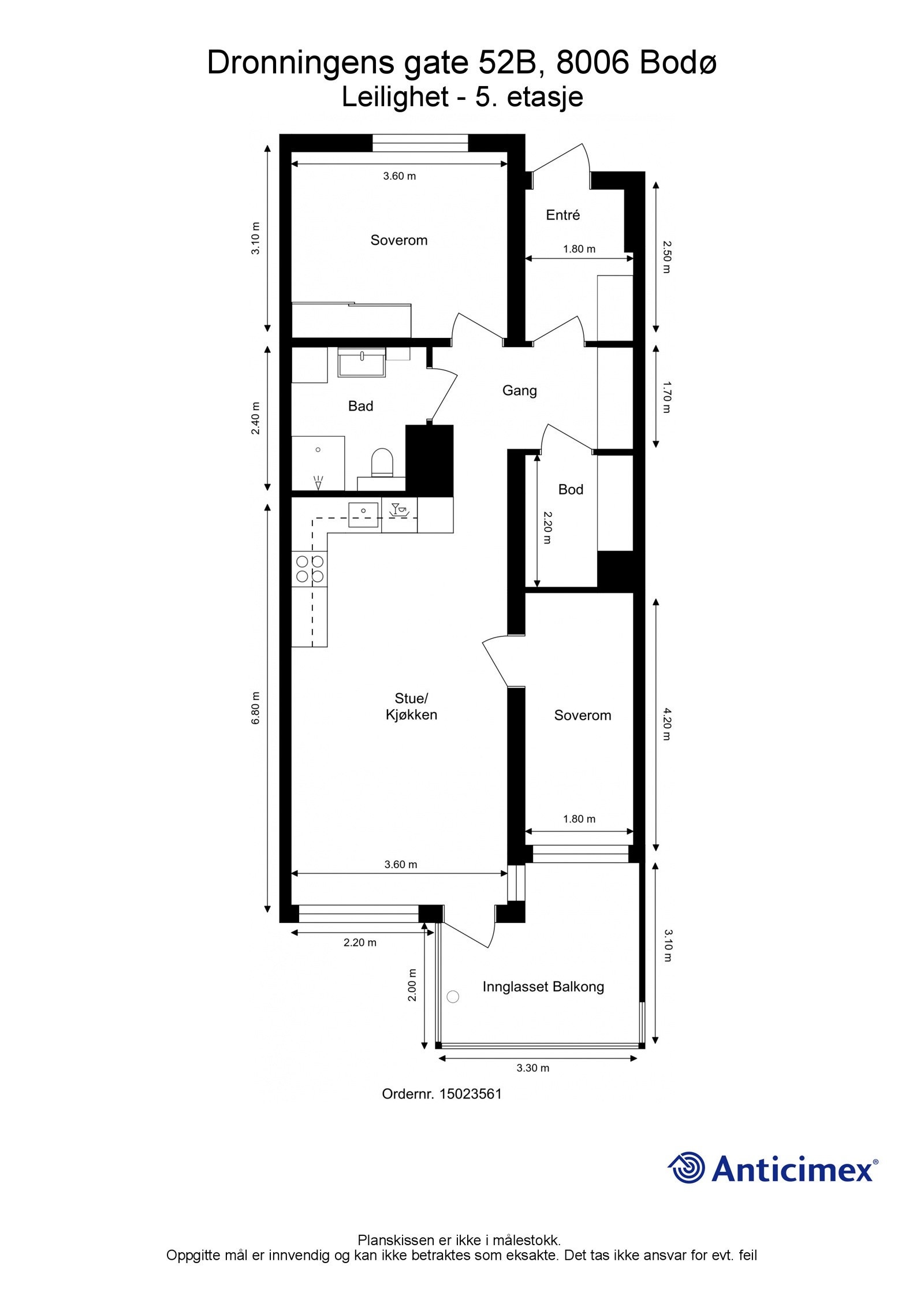Planskisse. Galleribilde