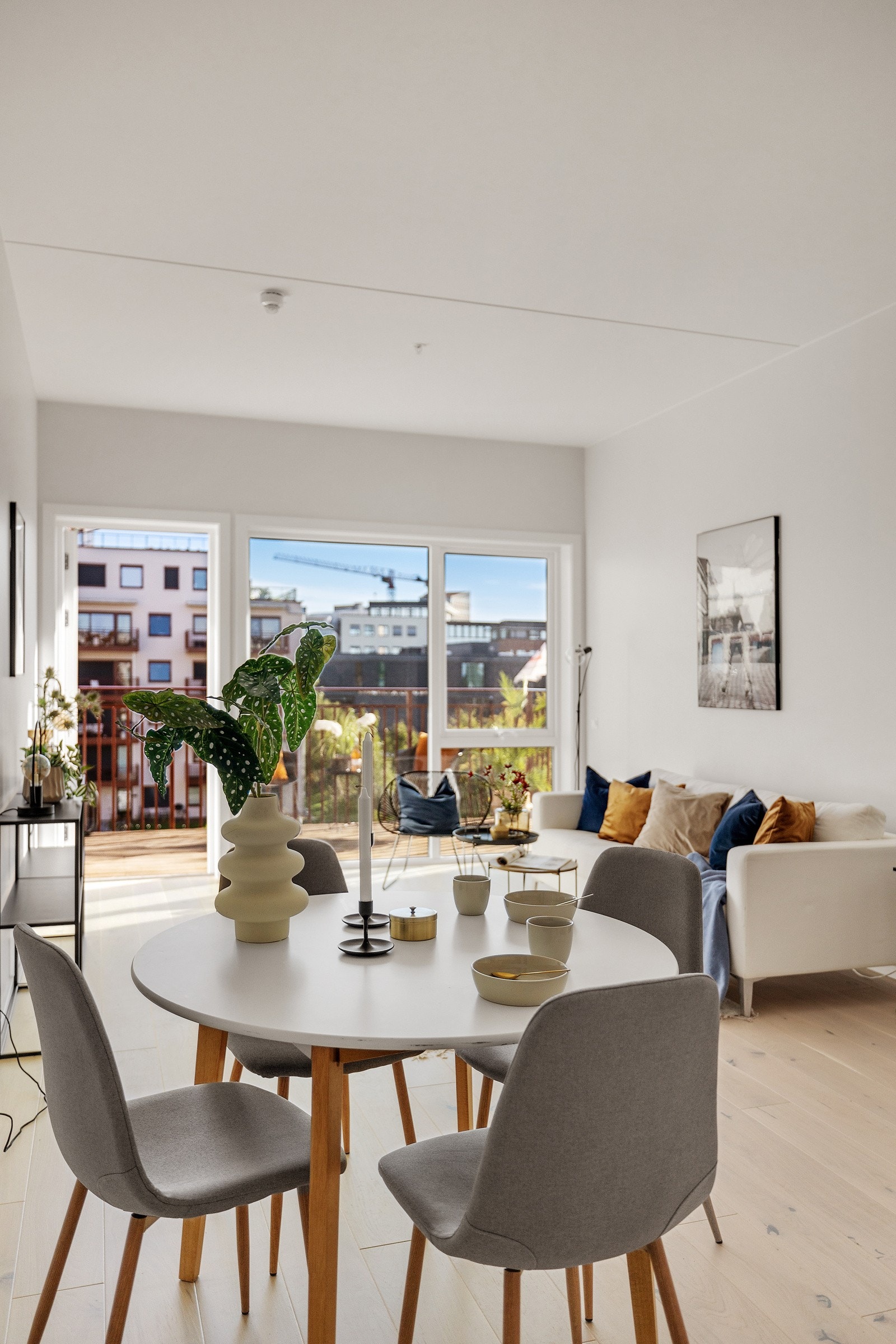 Her kan familie og venner samles til alle døgnets måltider Galleribilde