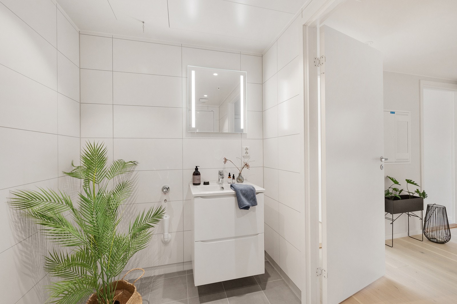 Badet har opplegg for vaskemaskin Galleribilde