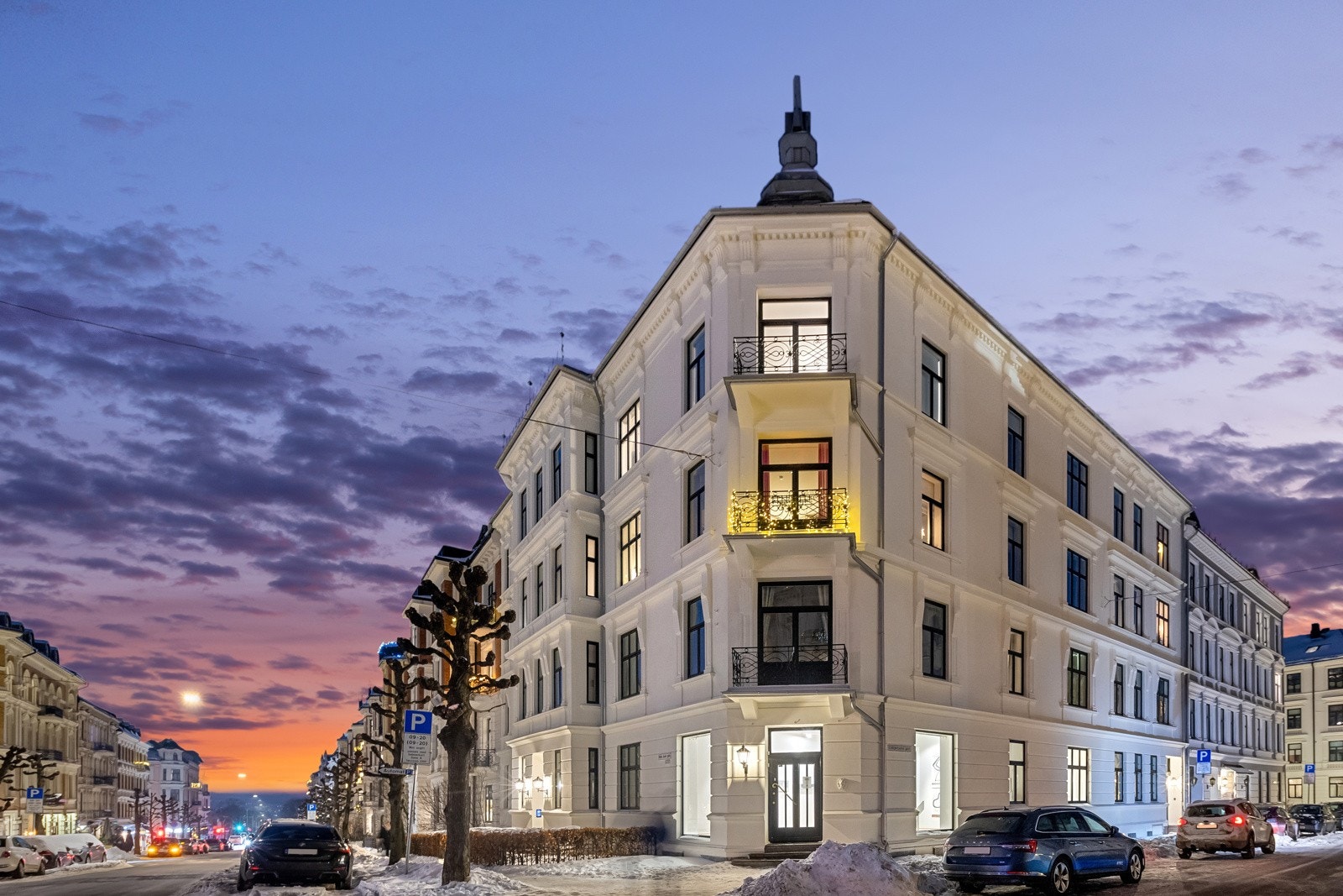 Eiendommen ligger i et populært, urbant og sentralt boligområde på Frogner i Oslo. Galleribilde