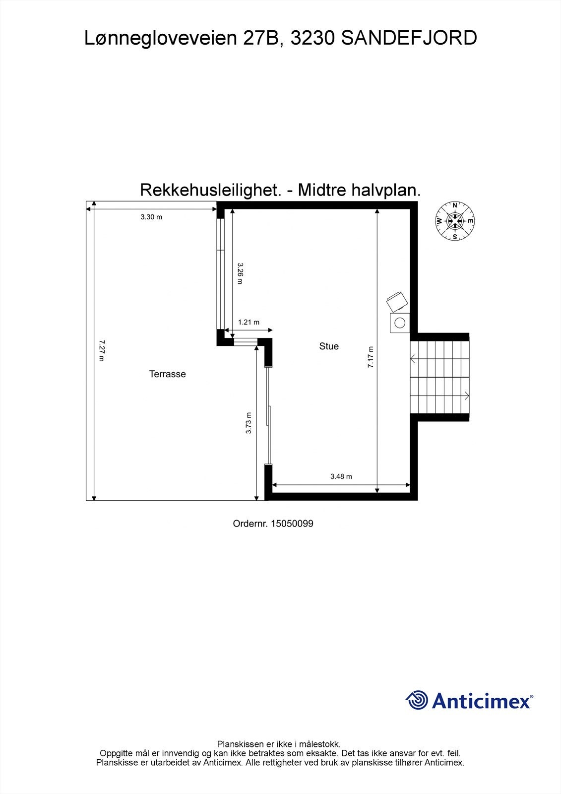Plantegning 1.etasje Galleribilde