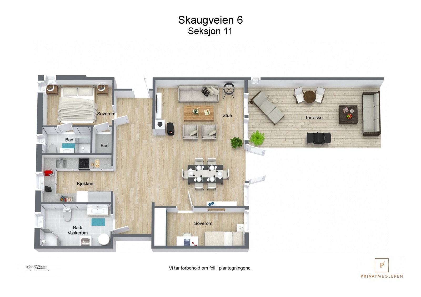 Plantegning Galleribilde