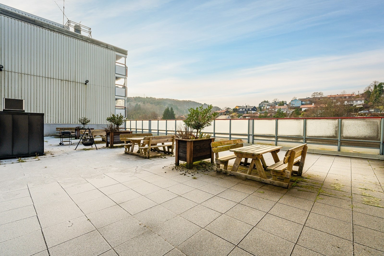 Felles uteområde. Galleribilde