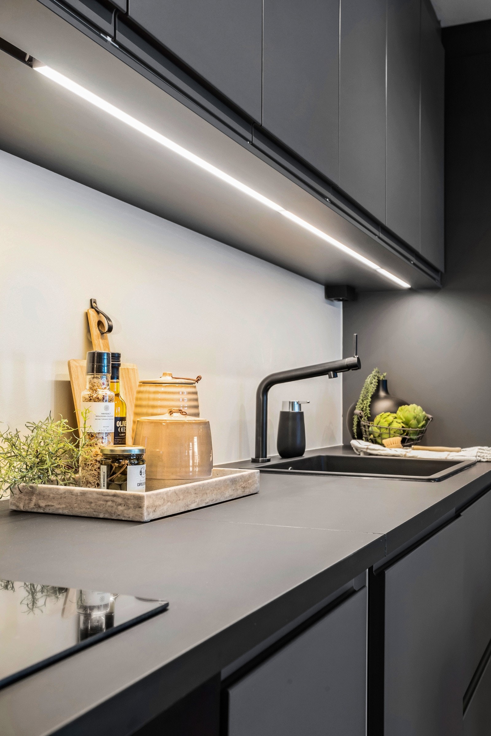 Detaljfoto kjøkken Galleribilde