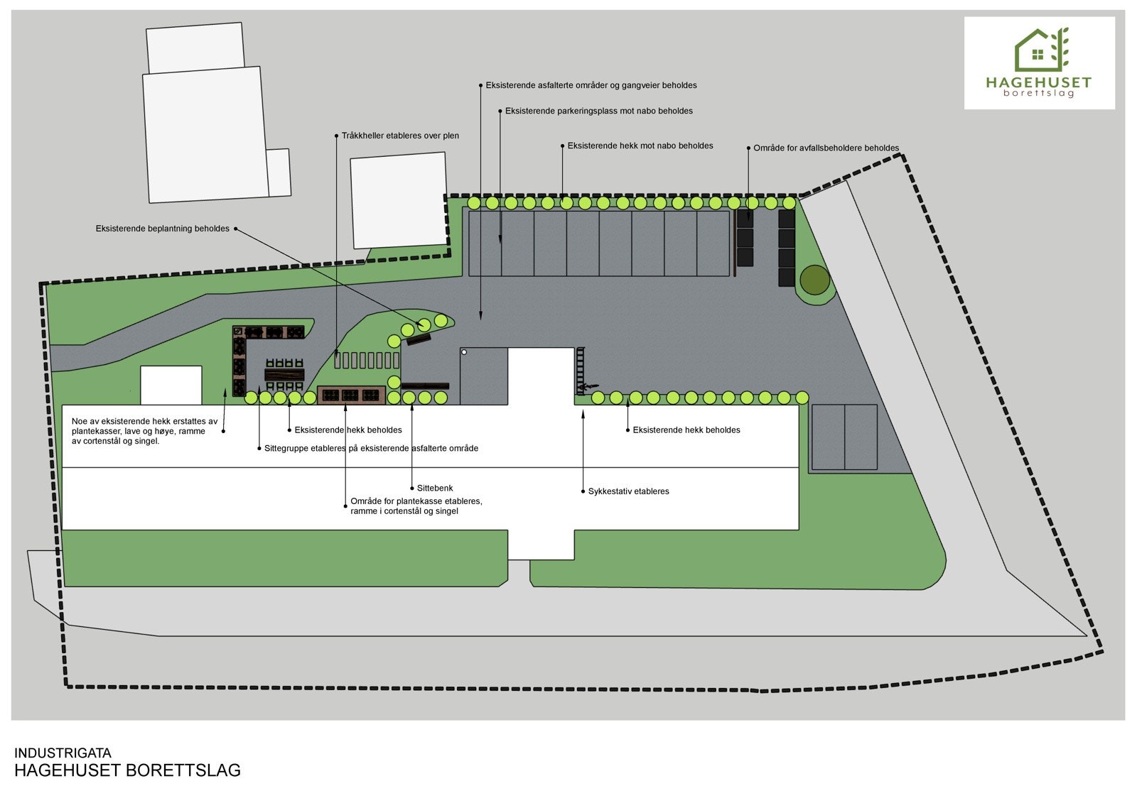 Utomhusområdet Galleribilde