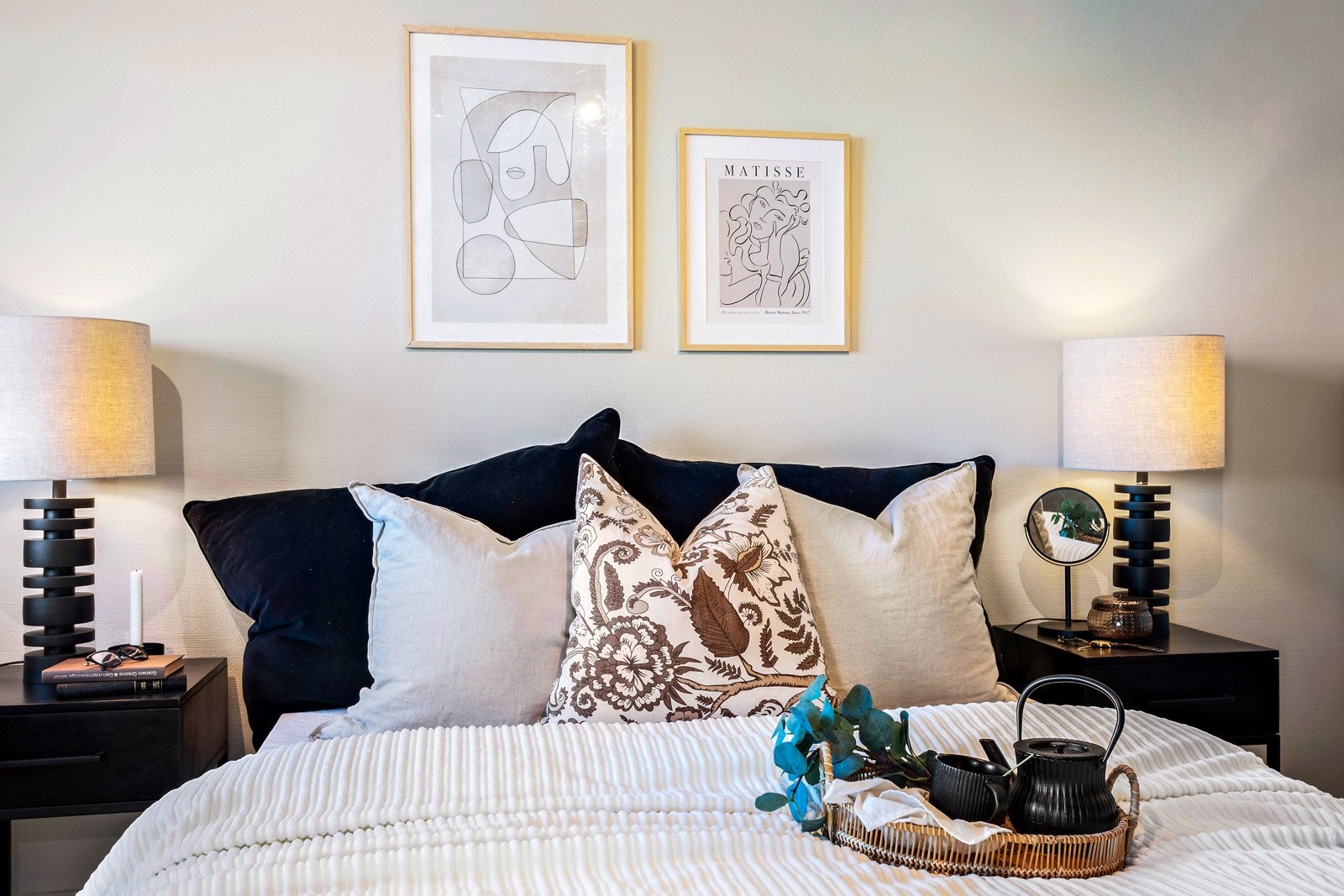 Detaljfoto soverom Galleribilde