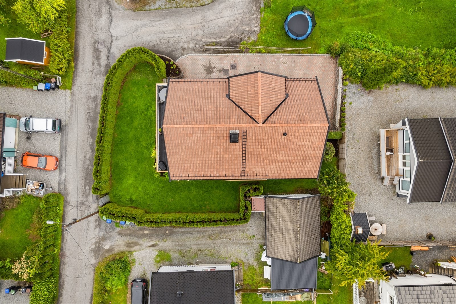 Dronefoto Galleribilde