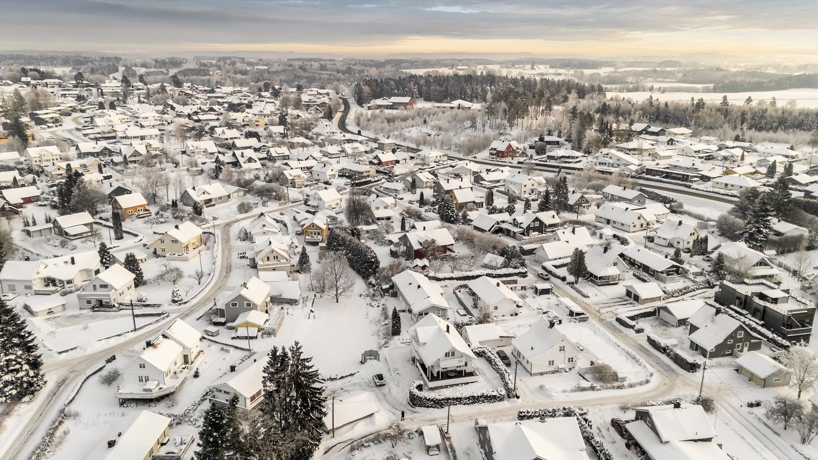 Dronefoto Galleribilde