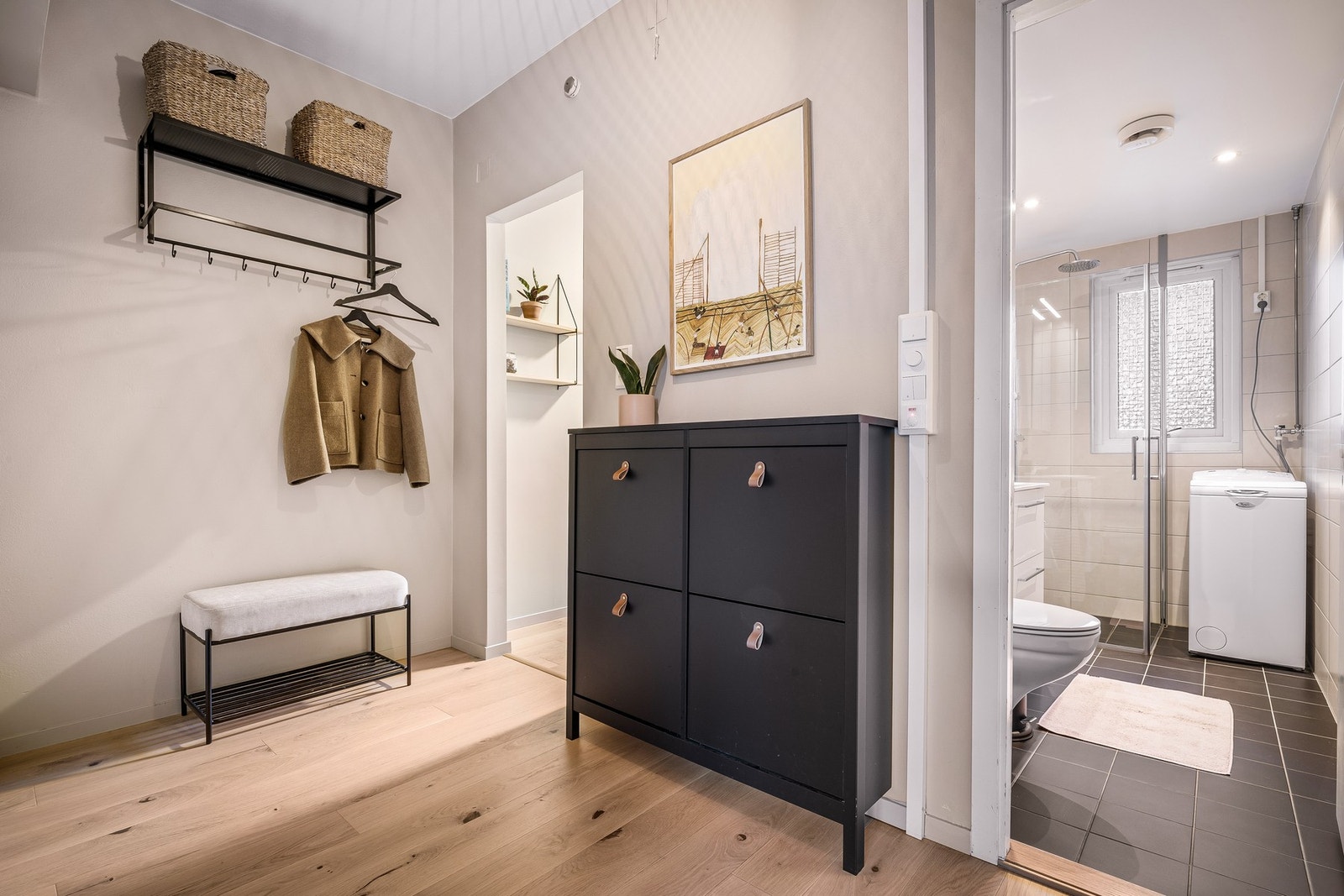 Fra gangen er det også adkomst til badet Galleribilde