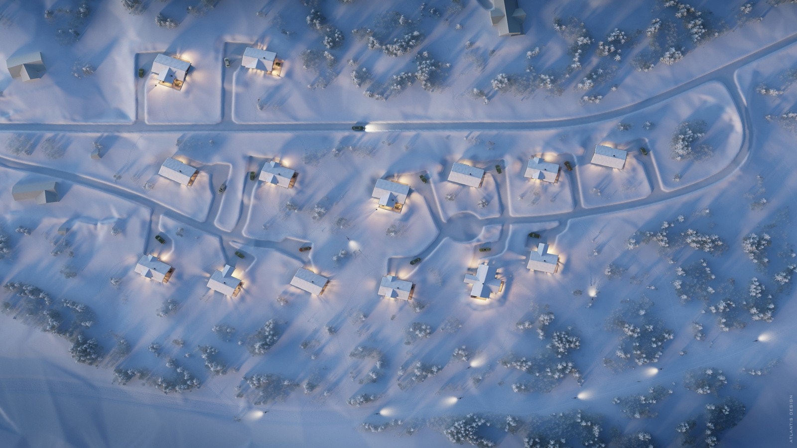 Illustrasjon deler av feltet. Galleribilde