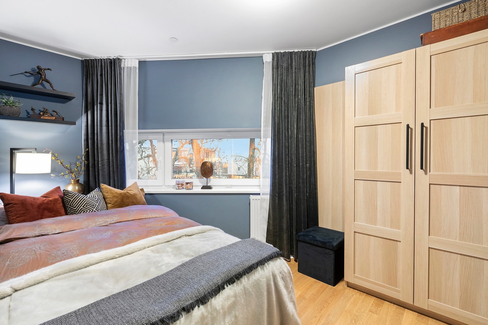 Det andre soverommet er på 7,5 kvm. Galleribilde